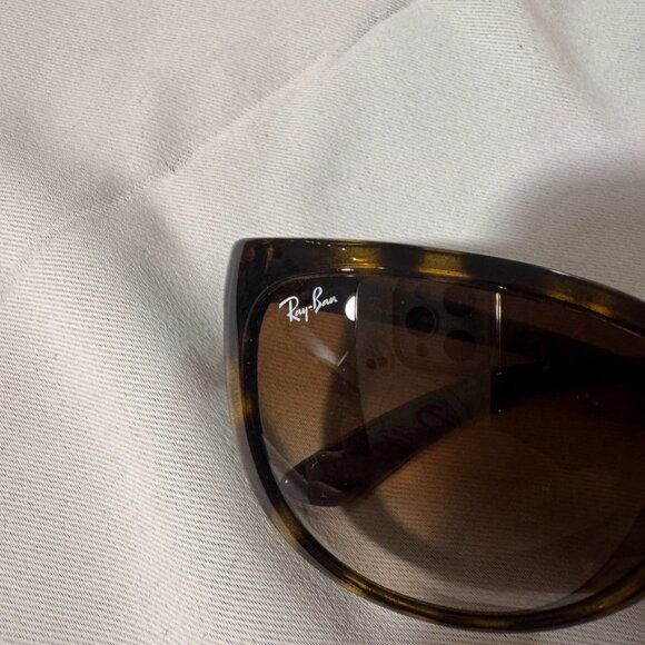 Ray Ban Cat Eye Sunglasses Tortoise Shell - Picture 6 of 7